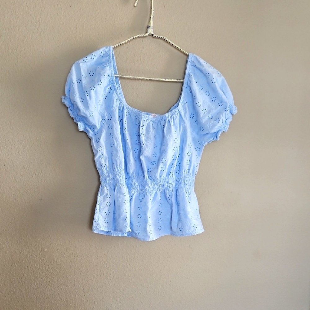 Darling Eyelet Top